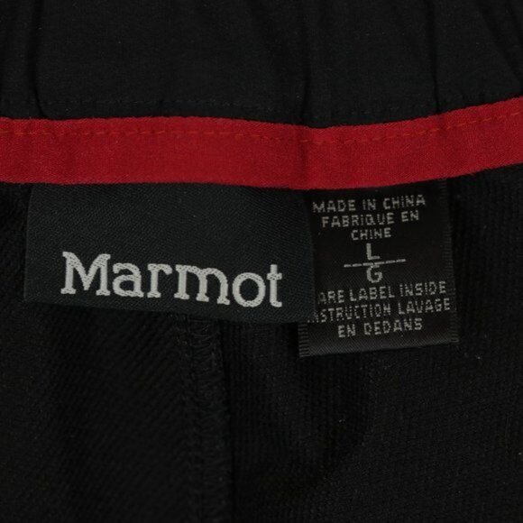 Marmot Scree Women's Large Black High Rise Weather Resistant Boot Cut Pants - Picture 9 of 11